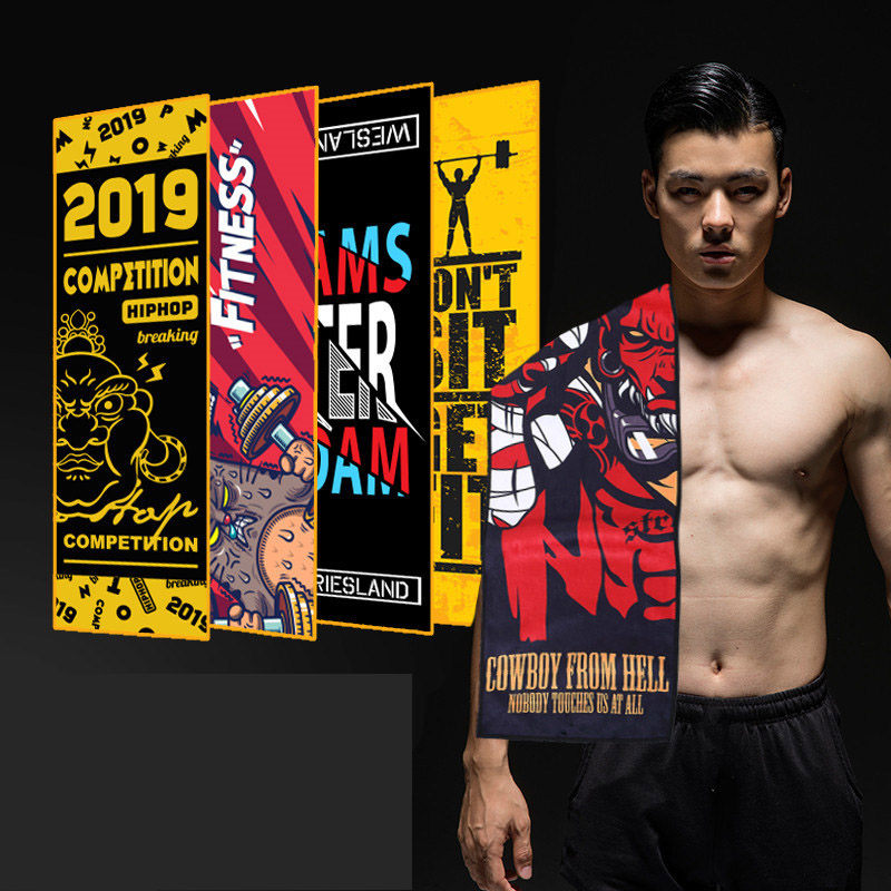 Yoga Fitness Promotion - スポーツタオル,ヨガ,ランニング,フィットネス,プロモーション,プリントタオル