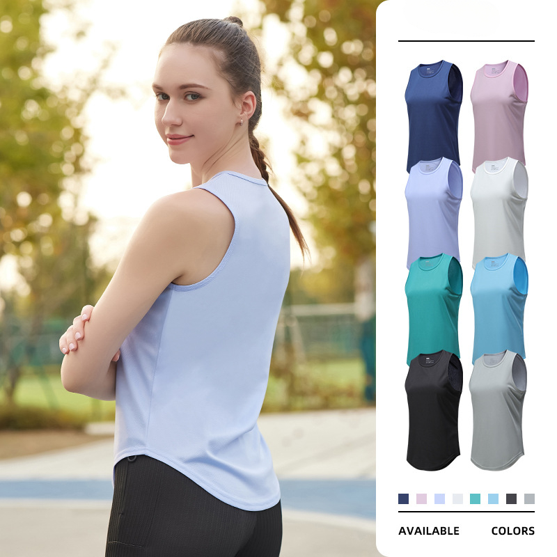 Yoga Fitness Promotion - レディーススポーツフィットネスジムタンクトップヨガトレーニング速乾性シャツワークアウトシングレット女性服プロモーションアスレチックランニングベスト