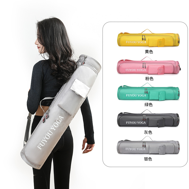Yoga Mat For Fitness - 大容量ヨガマットバッグ軽量防水クロスボディジムバッグファッションマルチポケットショルダーキャリアーバッグピラティスフィットネス用