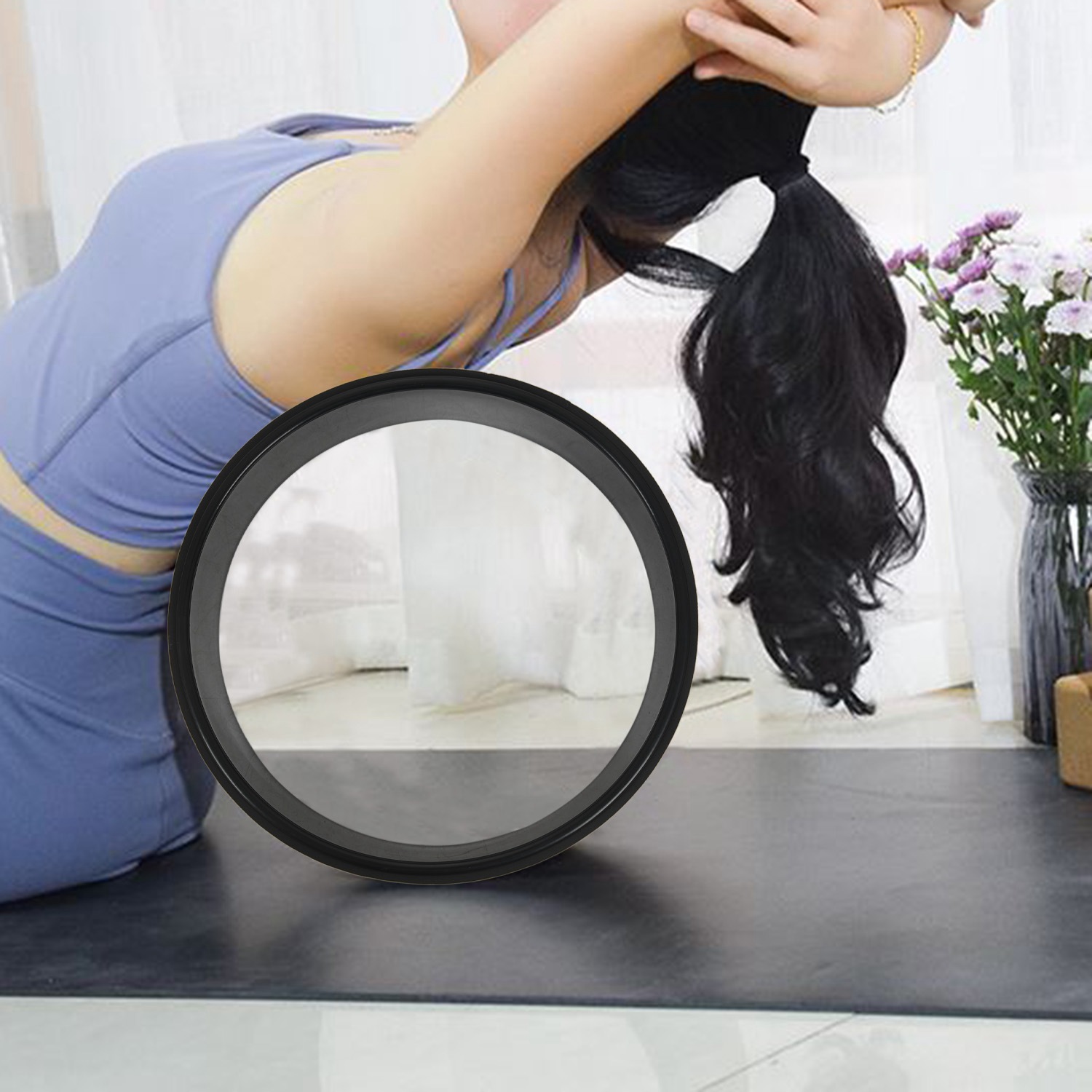 ABMV-木製ヨガホイール ピラティスと仏蓮 プロフェッショ - Yoga Fitness Wheel のレビューと価格