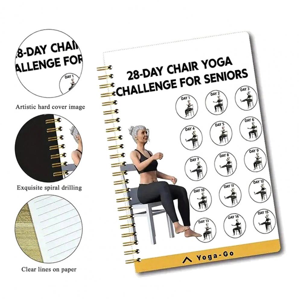 厚手の紙プランナー、滑らかな書き心地のノート、椅子、ヨガフィ - Yoga Fitness Wallpaper のレビューと価格