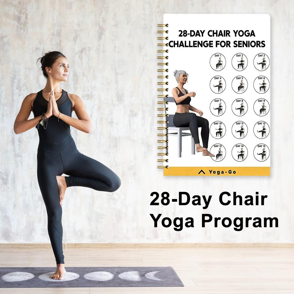 厚手の紙プランナー、滑らかな書き心地のノート、椅子、ヨガフィ - Yoga Fitness Wallpaper のレビューと価格