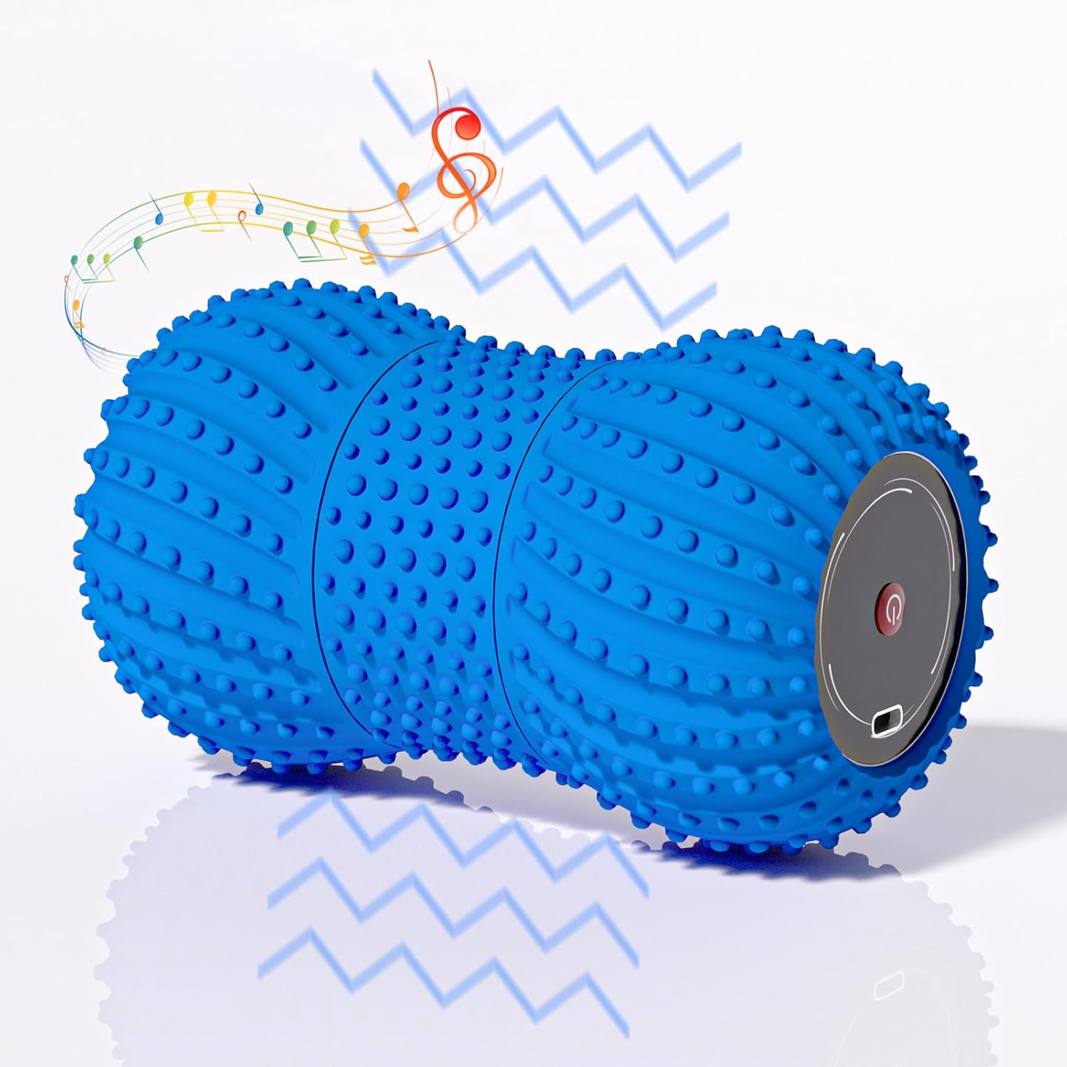2 in 1 バイブレーションピーナッツマッサージボール、6 - Yoga Fitness Wheel のレビューと価格