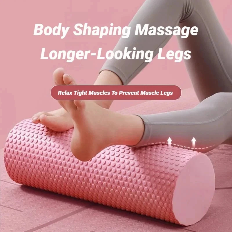 六角形のEVAフォームヨガローラー、10cm×30cmのマッ - Yoga Fitness Wheel のレビューと価格