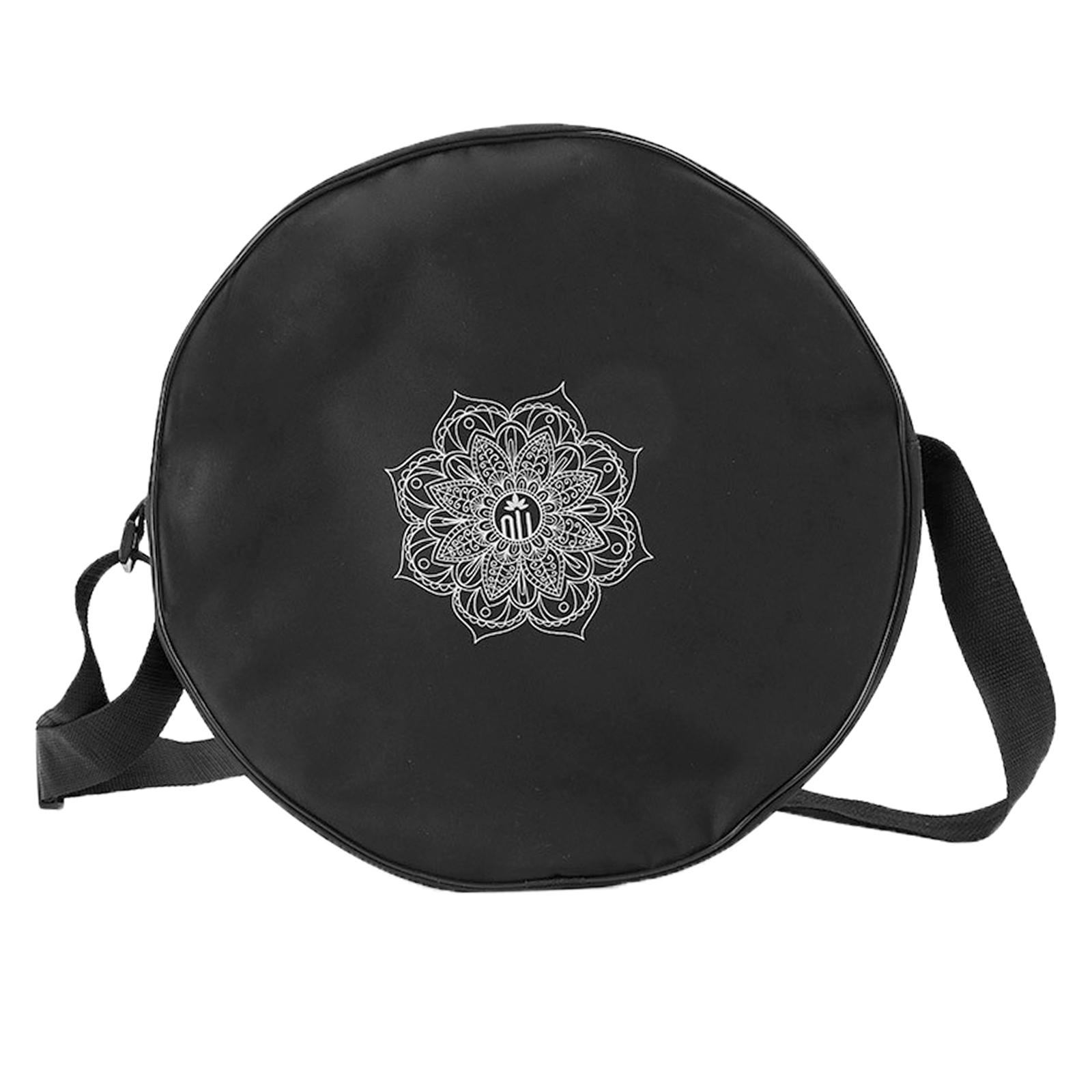 ヨガとフィットネス用のナイロンバッグ,黒,花,ヨガの円,肩の - Yoga Fitness Wheel のレビューと価格