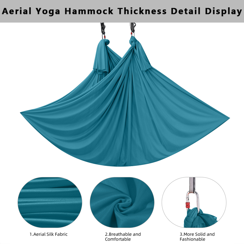 【プロモーションオファー】厚さ4mのエアリアルヨガスイング  - Yoga Fitness Promotion のレビューと価格