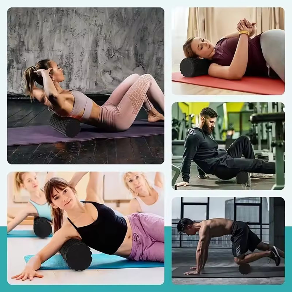 33cmフォームローラー、筋肉マッサージ用、高密度フィットネ - Yoga Fitness Wheel のレビューと価格
