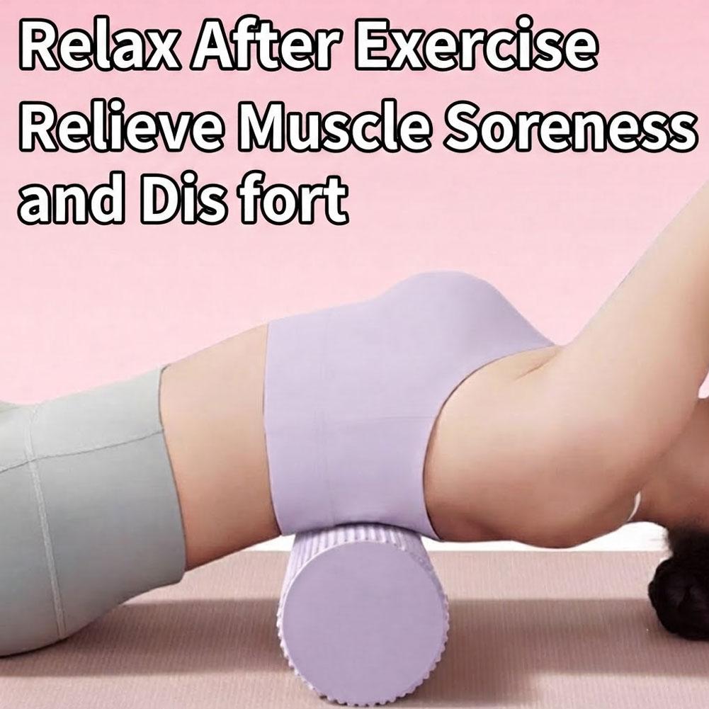 ヨガフォームローラー EVA 高密度ヨガコラムローラー ピラ - Yoga Fitness Wheel のレビューと価格