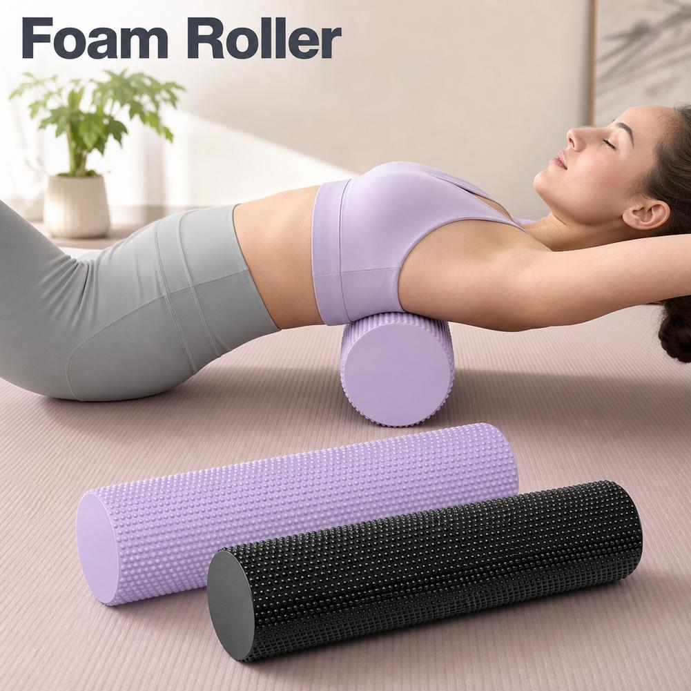 ヨガフォームローラー EVA 高密度ヨガコラムローラー ピラ - Yoga Fitness Wheel のレビューと価格