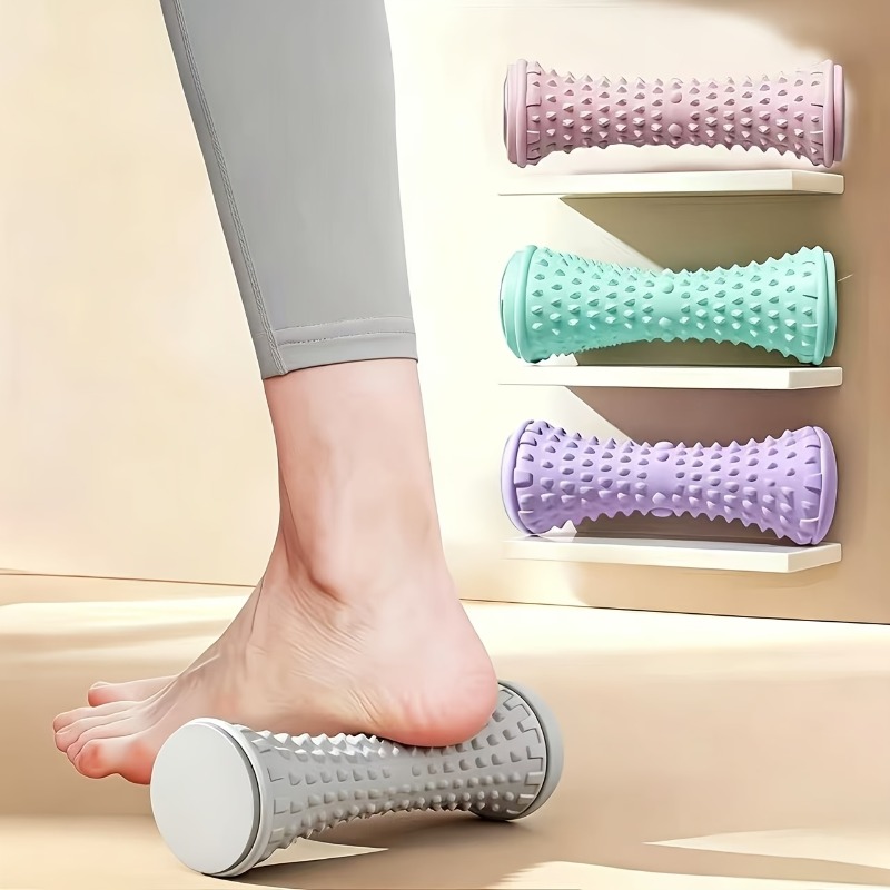 1 個のフットマッサージローラー、深部組織マッサージ - 中 - Yoga Fitness Wheel のレビューと価格