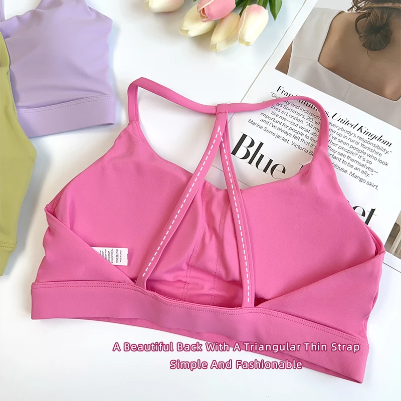 ソリッドカラーフィットネス女性用スポーツブラジムヨガブラアス - Yoga Mat For Fitness のレビューと価格
