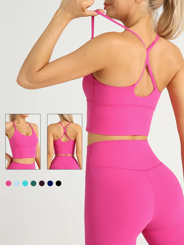 女性用セクシークロスバックヨガベスト、高強度耐衝撃性、通気性 - Yoga Mat For Fitness のレビューと価格